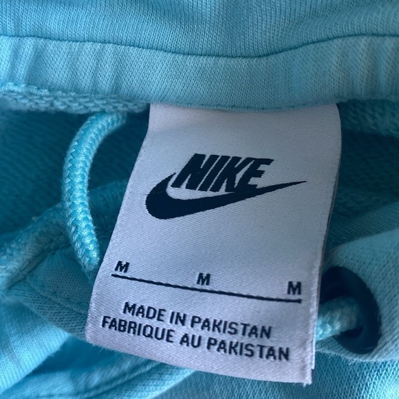 Nike aqua blue hoodie sweatshirt medium - Picture 4 of 6